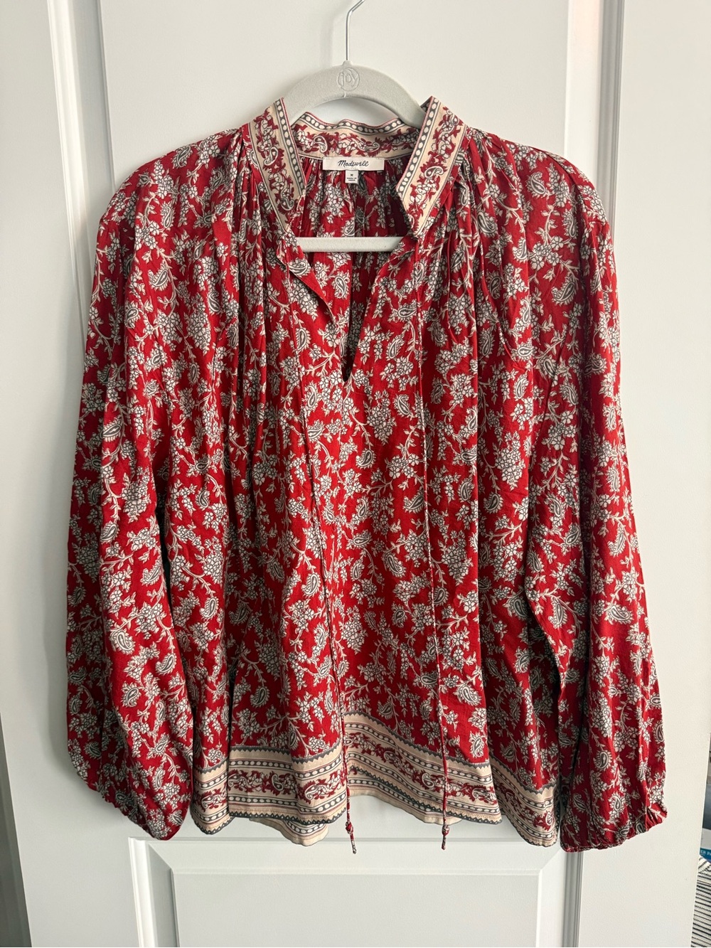 Madewell printed top